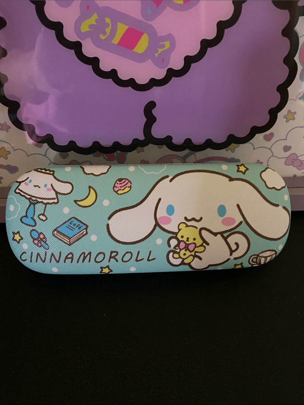 NWOT Cute Eyeglasses Case🖤💙